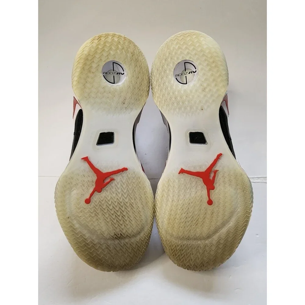 Nike Air Jordan XXXVI Sneakers Mens 11 White Black Red Psychic Energy Basketball